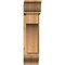 Ekena Millwork Westlake Traditional Smooth Bracket w/ Offset Brace, Western Red Cedar, 7 1/2"W x 22"D x 30"H BKT0806X22X30WTL01SWR - alternate 4